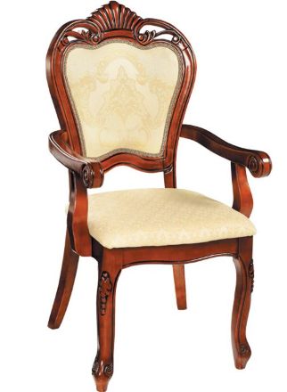 Стул-кресло Vanti-8041-AC миланский орех с подлокотниками