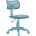 Стул-кресло XYL-1103B голубое регулируемое по высоте для школьника (BM)