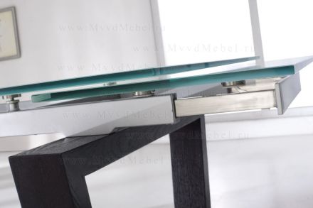 Стол трансформер раздвижной большой BE-ЕV306 матовое стекло