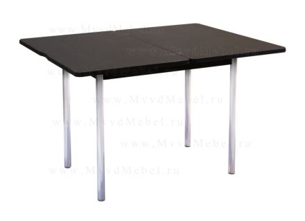 Обеденный стол раскладной с ящиком (нишей), модель &quot;Орфей-1.1&quot;, цвет дуб венге