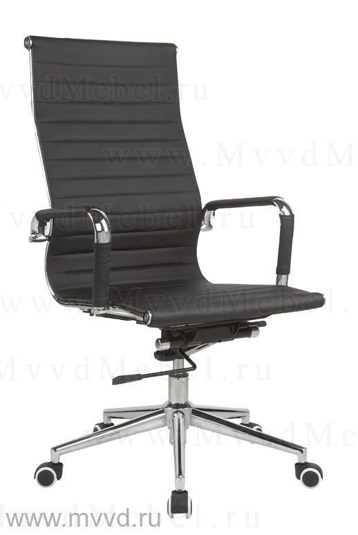 Офисное кресло RT-03Q чёрное с механизмом качания и фиксацией (BM)