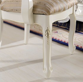 Стул-кресло Vanti-8042-AC белый с подлокотниками