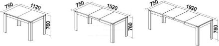Обеденный стол раздвижной, модель &quot;Орфей-16&quot;, цвет дуб венге, втавки зебрано глянец
