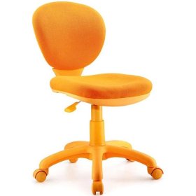 Стул-кресло XYL-1120A оранжевое регулируемое по высоте для школьника (BM)