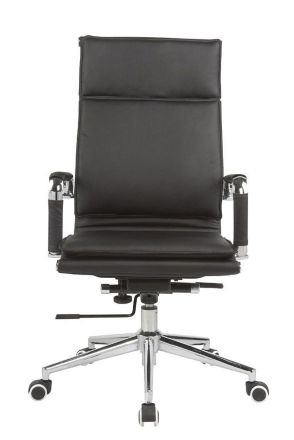 Офисное кресло RT-06Q чёрное с механизмом качания и фиксацией (BM)
