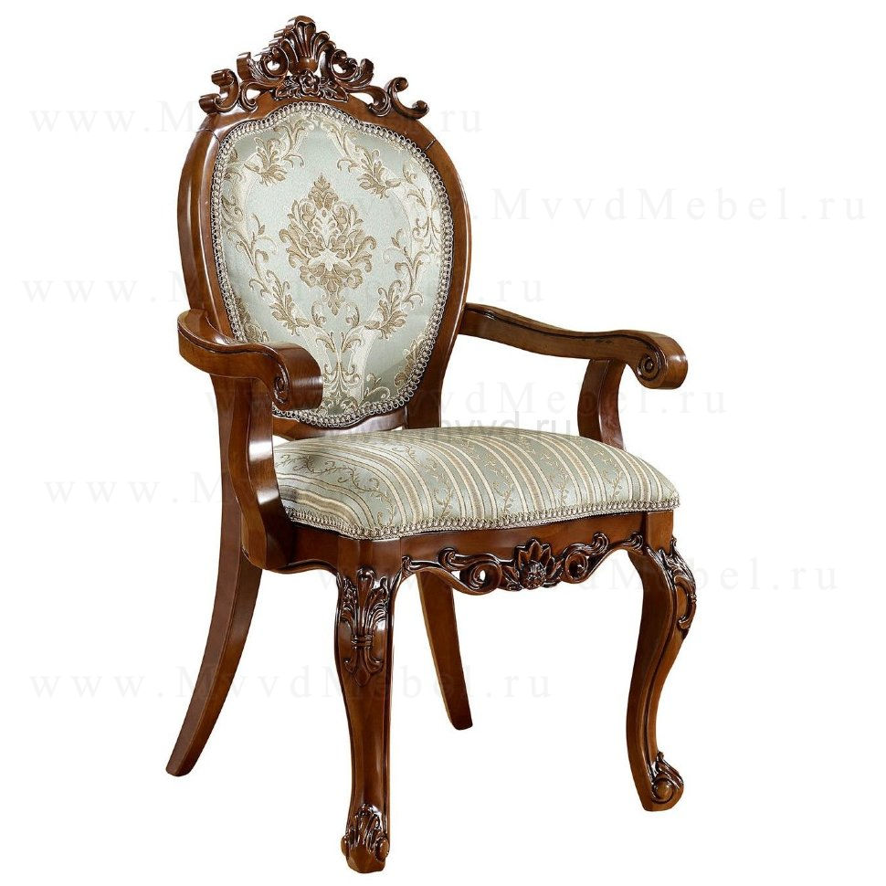 Стул-кресло Vanti-8069-AC миланский орех с подлокотниками