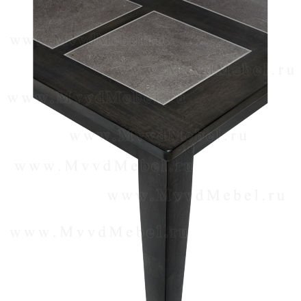 Стол раздвижной LT T15356 Charcoal #H501 с керамической плиткой