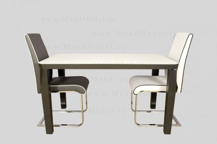Прямоугольный обеденный стол В3170 ультра-белое стекло