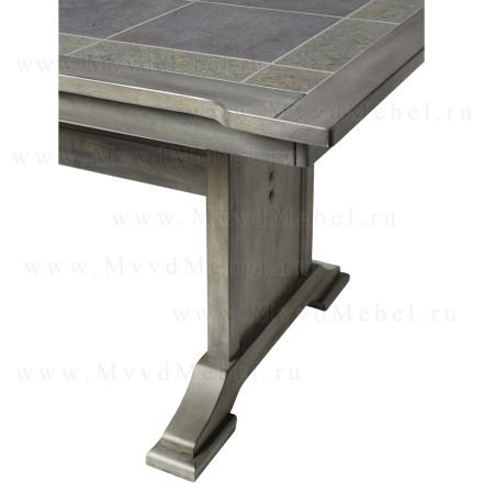 Стол LT T17367 Grey Wash #G506/ с керамической плиткой нераскладной