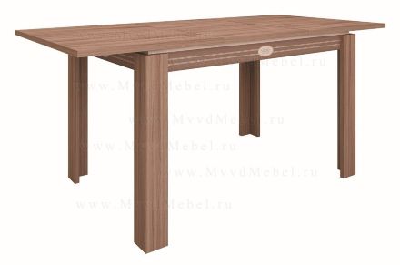 Обеденный стол раздвижной, модель &quot;Орфей-14.11&quot;, цвет ясень шимо тёмный/дуб кобург