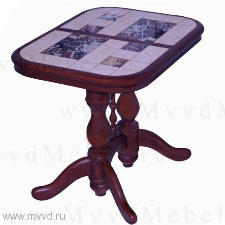 Стол с плиткой Димасс-decor-glass раздвижной (DMC)