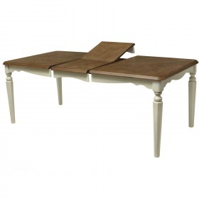 Стол раздвижной LT T15271 Grey #G509/ ButterMilk #WW21