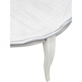 Стол раздвижной GR FCDT-3672-MPS GR White Gray#1 дуб серо-белый винтажный