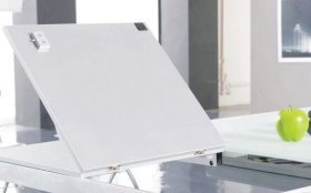 Журнальный стол-трансформер B2109 белое стекло
