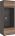 Стенка в гостиную модульная &quot;Соренто-290&quot; - готовый комплект длиной 290 см, в цвете Дуб Венге с фасадами Зебрано и Жемчуг глянец