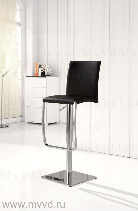 Барный стул В893 чёрный (PU1056)
