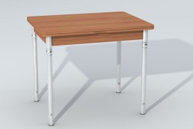 Обеденный стол раскладной с ящиком (нишей), модель &quot;Орфей-9&quot;, цвет ольха