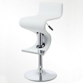 Барный стул JY958-1 белый или чёрный