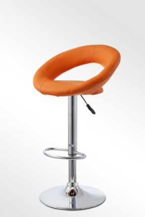Барный стул для кухни CE-JY987 оранжевый