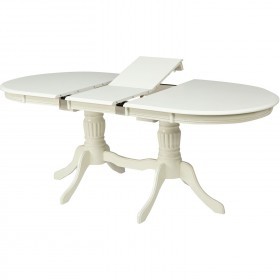 Стол раздвижной TS OLIVIA Ivory White (OL-T6EX (AV)) кремовый