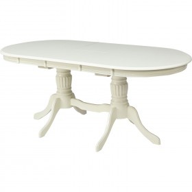 Стол раздвижной TS OLIVIA Ivory White (OL-T6EX (AV)) кремовый