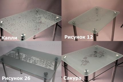 Стол на заказ кухонный стеклянный Квартоль-К с рисунком или фотопечатью:  купить по цене 9 440 Р в интернет-магазине | Москва