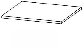 Полка для шкафа-купе шириной 138 и 205 см и глубиной 64 см (Сиена и Таормини гл.64)
