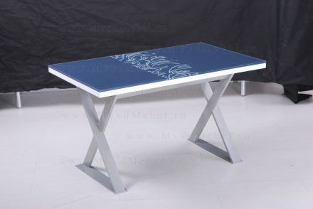 Прямоугольный обеденный стол из стекла F290-1