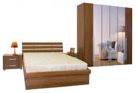 Подъемная двуспальная кровать с ящиками (с подъемным механизмом),  Orfey-180 (Барселона-180), спальное место 180*200 см