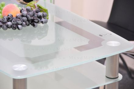 Стол на заказ кухонный стеклянный Эдель-15 с рисунком или фотопечатью