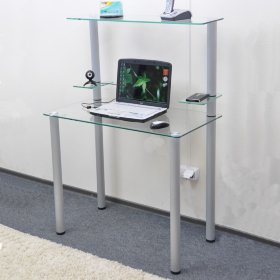 Стол для ноутбука Эдель-СН05 прозрачный (на заказ компьютерный)