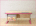 Школьная парта трансформер СУТ-15-03Р с рисунком цветы с подвесной тумбой (столешница 120*61 см цвет клён, опоры розовые)