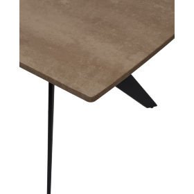 Стол раздвижной VERMONT-160 Latte латте под керамику