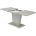 Стол раздвижной TORIS-140 White 3808CD#/ MDF-1# серый камень