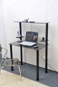 Стол для ноутбука Эдель-СН05 серый (на заказ компьютерный)