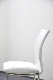 Обеденный стул С4067S (В2067), кожзам: белый (H091)