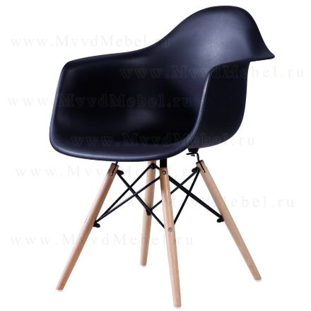 Стул-кресло Y-982 дизайнерский белый или чёрный (eames)