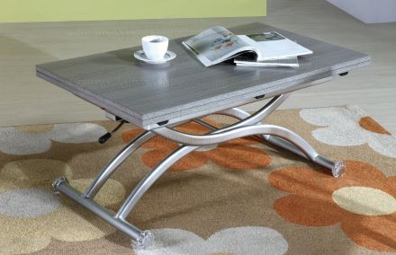 Раскладной стол В2323 серый
