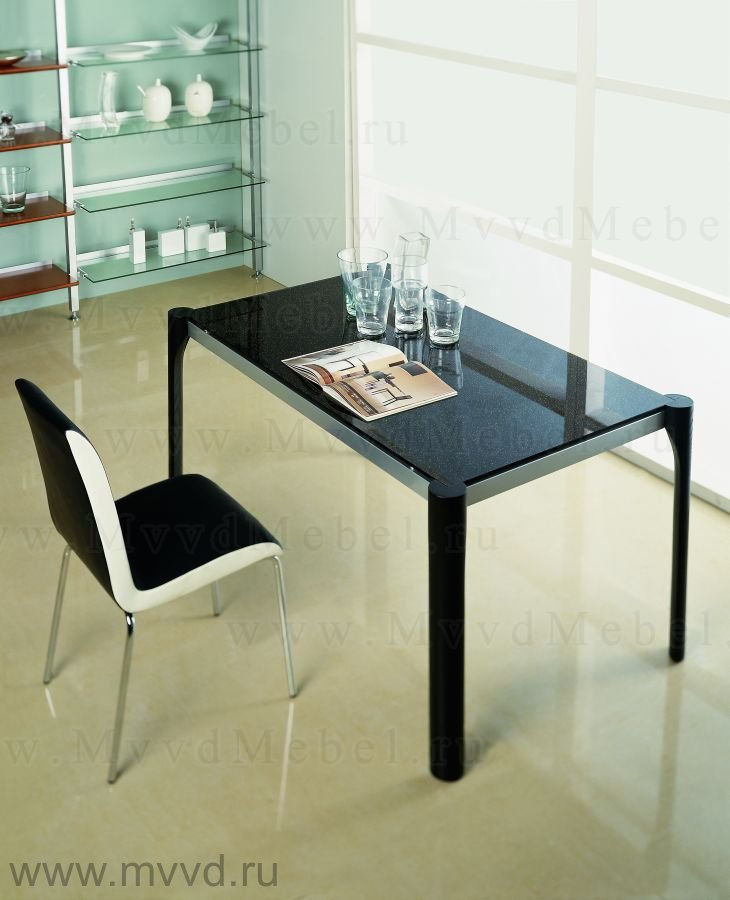 Кухонный стол В2160 стеклянный