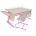 Парта трансформер СУТ-17-05 с подвесной тумбой (2 ящика и пенал), задней и боковой приставками (столешница с приставками 145*88 см, подвижная часть 75*55 см) цвет клён без рисунка