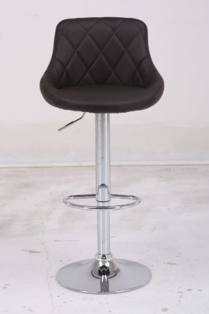 Барный стул BCR-102 со спинкой дизайнерский