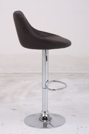 Барный стул BCR-102 со спинкой дизайнерский