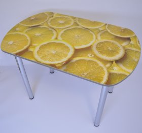 Стол с фотопечатью Европейский лимоны