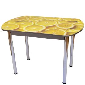 Стол с фотопечатью Европейский лимоны