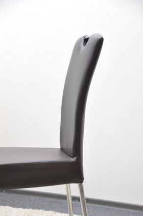 Обеденный стул С2181 коричневый (венге)