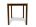 Стол классический прямоугольный КИМ-Элегант МДФ коричневый - Распродажа