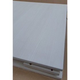 Стол-трансформер Гранд-5П белый структурированный (бадега светлая) журнально-обеденный