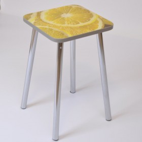 Стол раздвижной с фотопечатью 120х70 Лимоны Прямоугольный