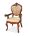 Стул-кресло Vanti-719-AC миланский орех с подлокотниками