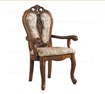 Стул-кресло Vanti-6380-AC миланский орех с подлокотниками